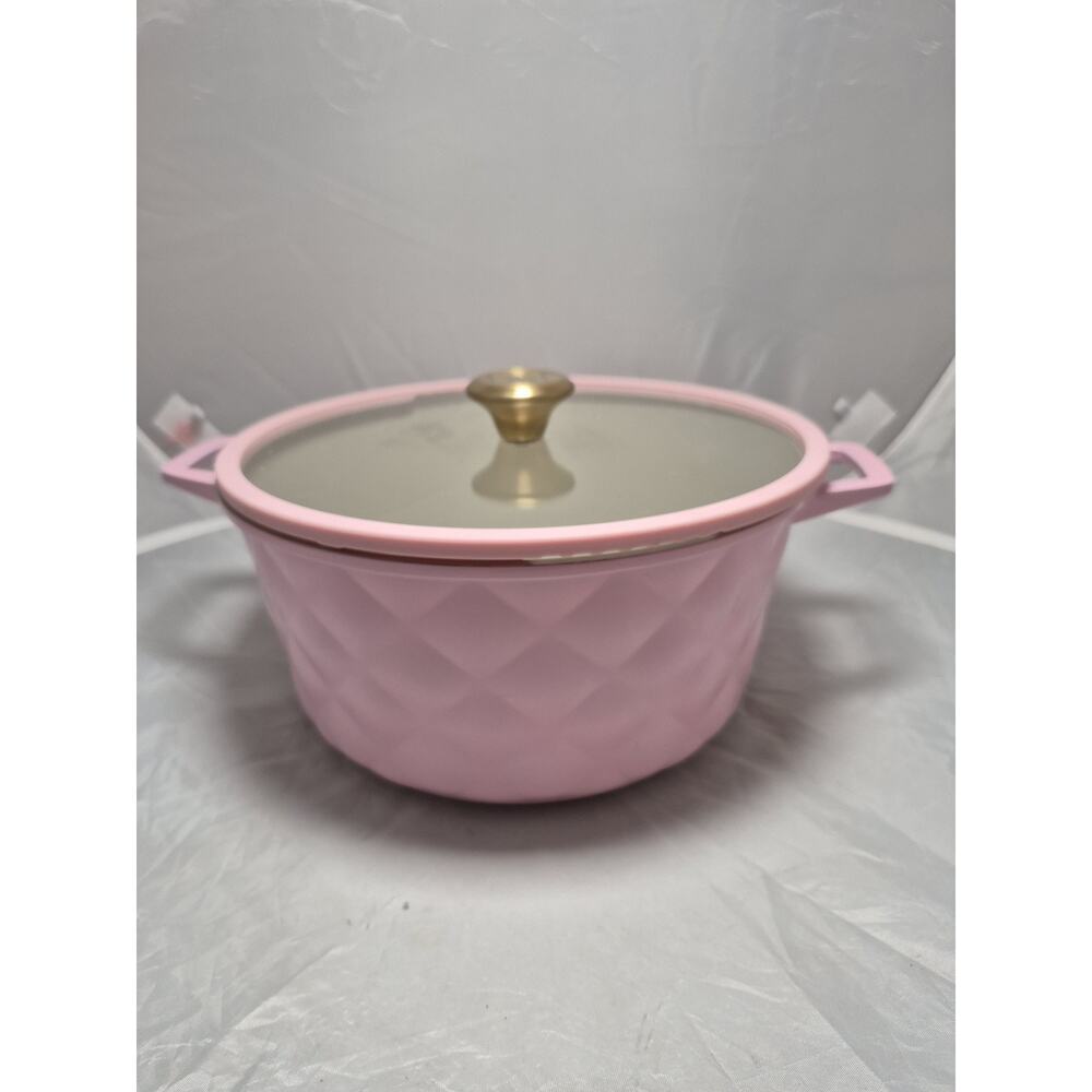 💥 PARIS HILTON 4.6 QUART CAST ALUMINUM DUTCH OVEN PARIS HILTON DUTCH OVEN